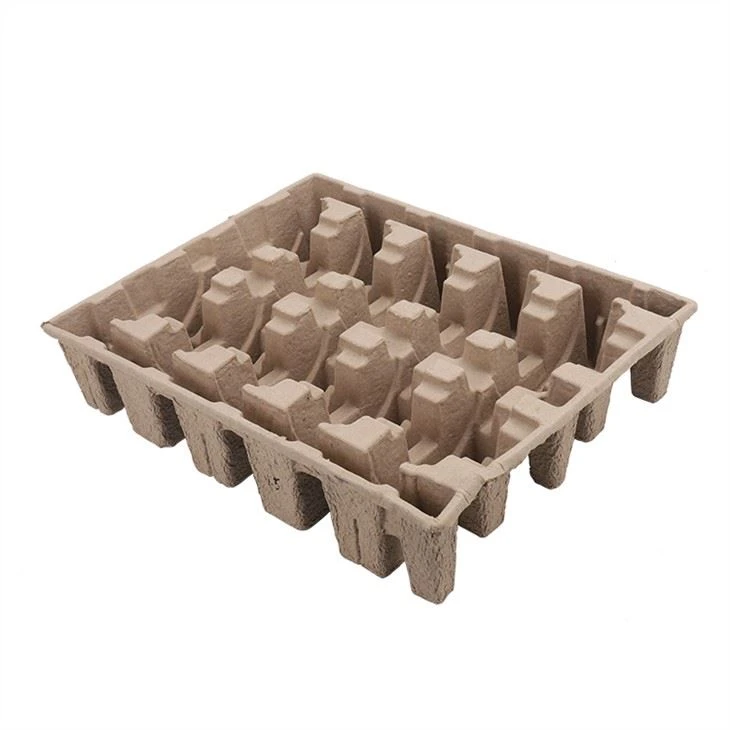 Molded Pulp Trays Green